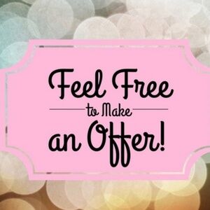 Feel free to make a offer...